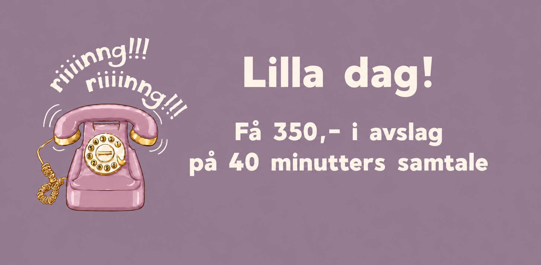 Dagens tilbud - Purple Reading
