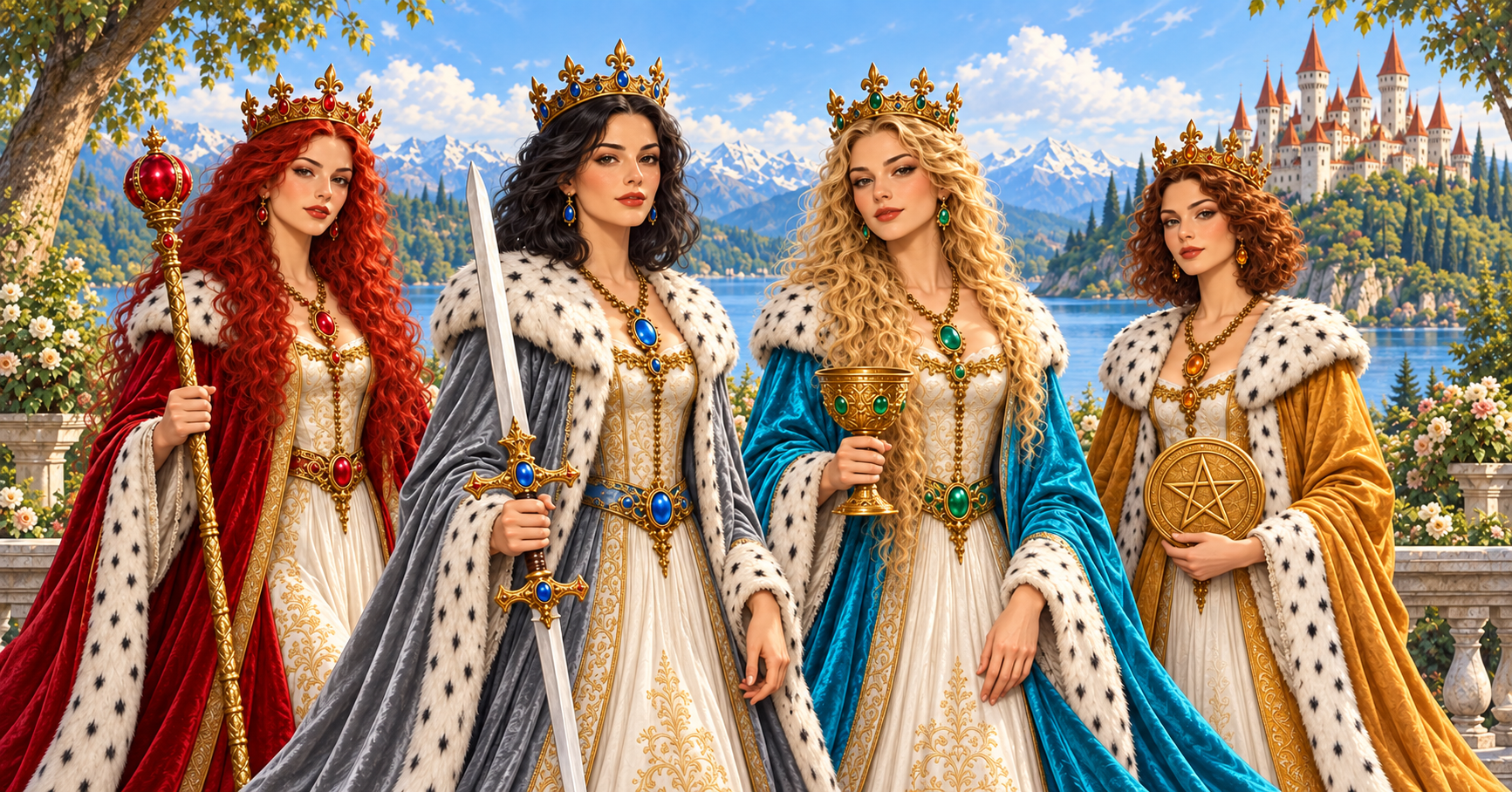 DRONNINGENE I TAROT 